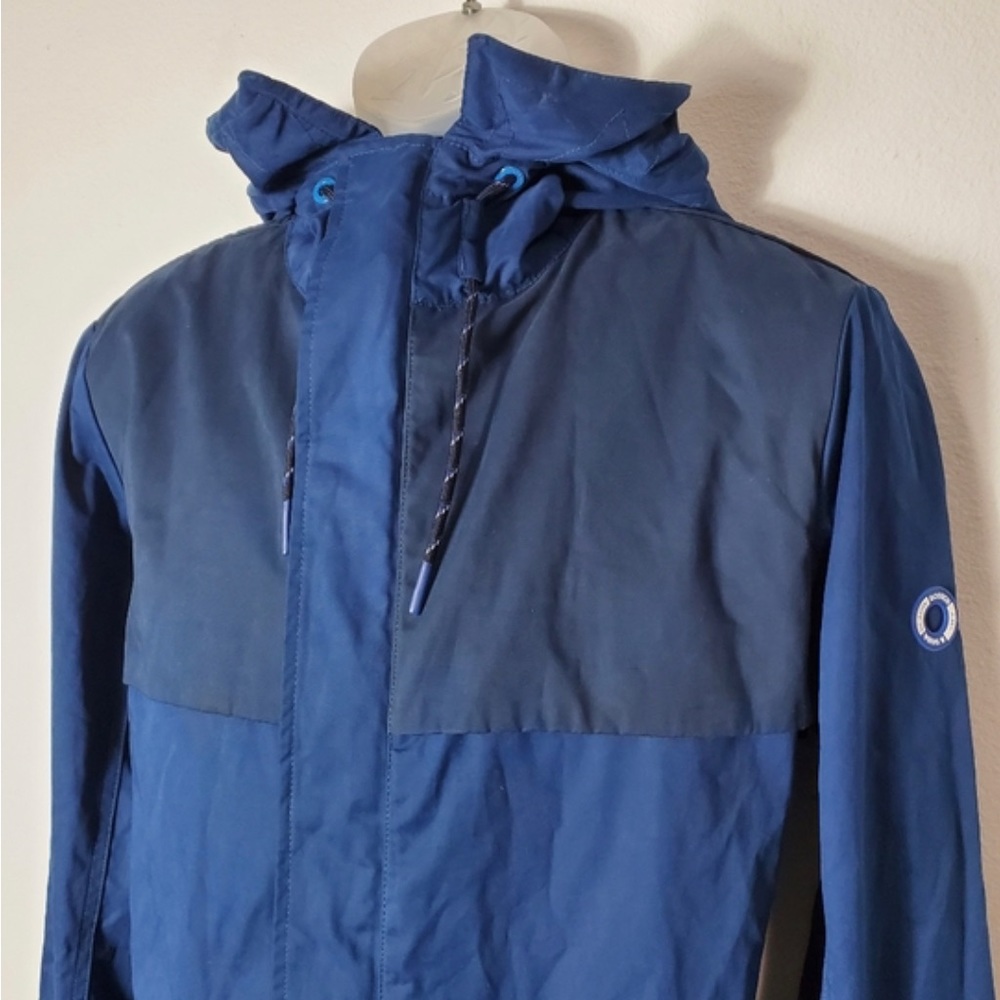 Scotch & Soda Number 16 AMS Blauw Parka jacket